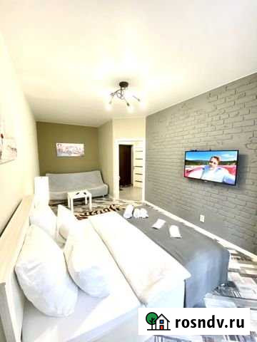 1-комнатная квартира, 38 м², 12/18 эт. в аренду посуточно в Симферополе Симферополь - изображение 1