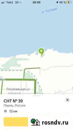 Участок СНТ, ДНП 7 сот. на продажу в Перми Пермь