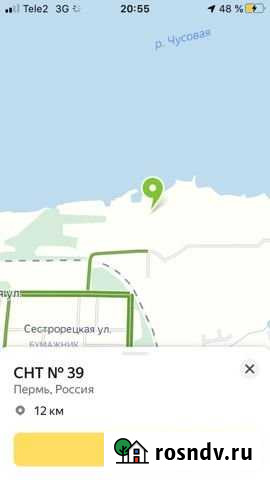 Участок СНТ, ДНП 7 сот. на продажу в Перми Пермь - изображение 1