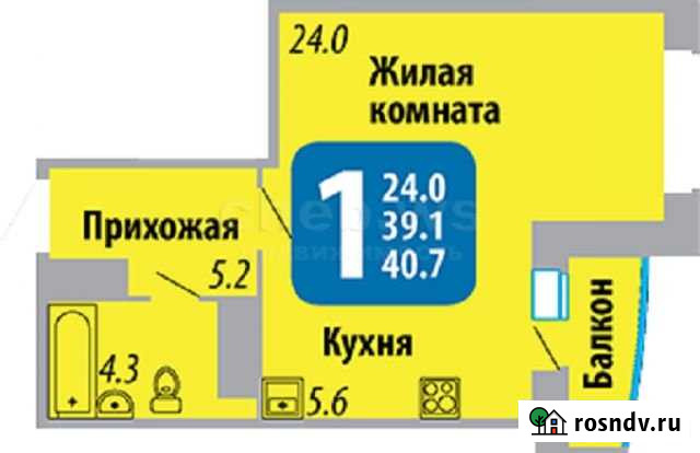 Квартира-студия, 41 м², 12/16 эт. на продажу в Чебоксарах Чебоксары - изображение 1