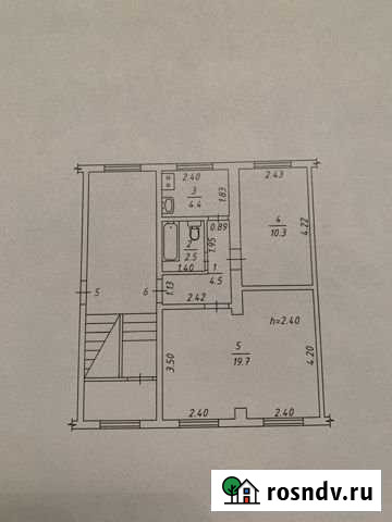 2-комнатная квартира, 41.4 м², 1/2 эт. на продажу в Мирном Республики Саха (Якутия) Мирный - изображение 1