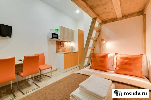 Квартира-студия, 15 м², 2/7 эт. в аренду посуточно в Санкт-Петербурге Санкт-Петербург - изображение 1