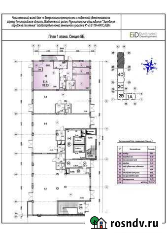 Помещение свободного назначения, 93.53 кв.м. Кудрово - изображение 1