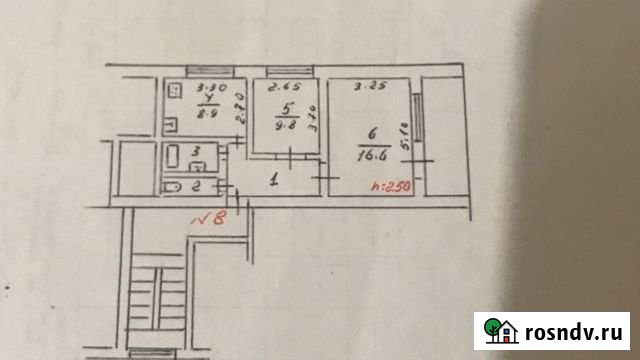 2-комнатная квартира, 50 м², 3/3 эт. на продажу в Хасаньях Хасанья - изображение 1