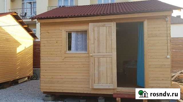 Дом 20 м² на участке 8 сот. в аренду посуточно в Дивноморском Дивноморское - изображение 1