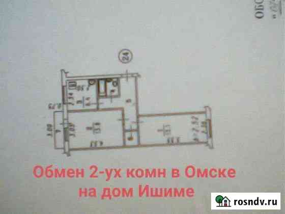 2-комнатная квартира, 44 м², 3/5 эт. на продажу в Ишиме Ишим