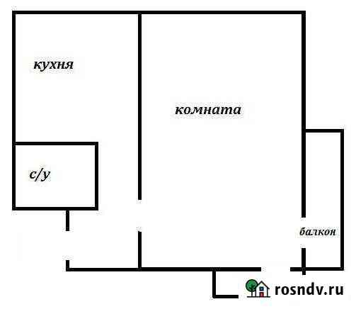 1-комнатная квартира, 34 м², 5/9 эт. в аренду на длительный срок во Владивостоке Владивосток