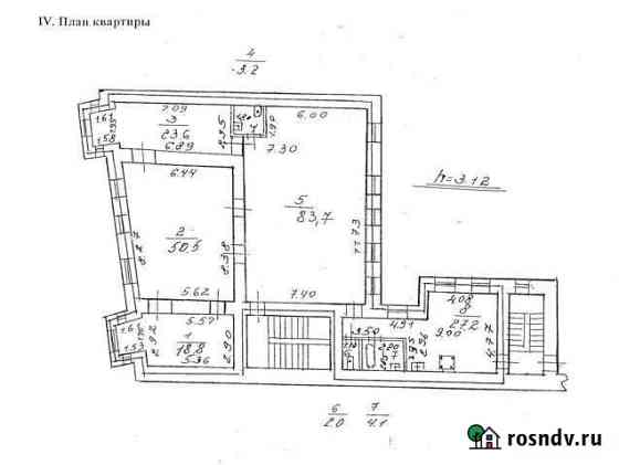 Квартира со свободной планировкой, 210 м², 3/4 эт. на продажу в Санкт-Петербурге Санкт-Петербург