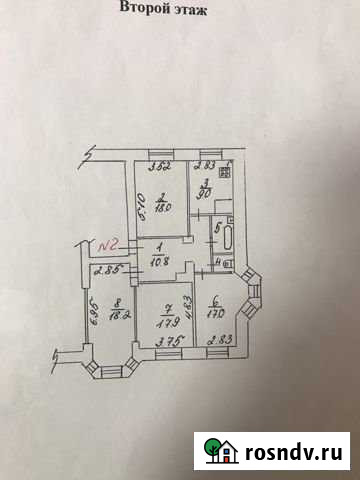 4-комнатная квартира, 96 м², 2/5 эт. на продажу в Вологде Вологда - изображение 1