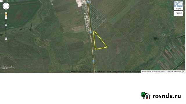 Участок СНТ, ДНП 2200 сот. на продажу в Ольгинской Ростовской области Ольгинская - изображение 1