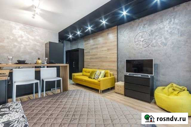 Квартира-студия, 30 м², 3/15 эт. в аренду посуточно в Москве Москва - изображение 1