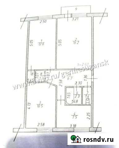 3-комнатная квартира, 60 м², 5/5 эт. на продажу в Нефтеюганске Нефтеюганск - изображение 1