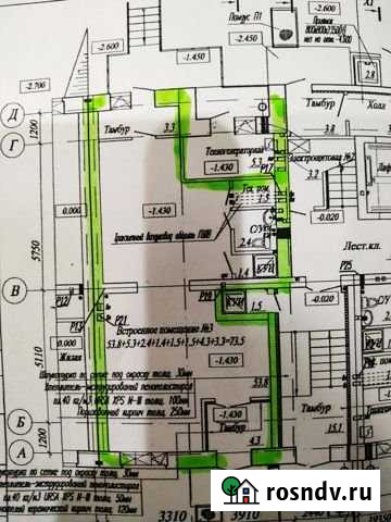Помещение свободного назначения, 72 кв.м. Чебоксары - изображение 1