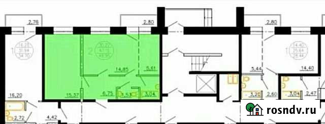 2-комнатная квартира, 47 м², 1/3 эт. на продажу в Иркутске Иркутск - изображение 1