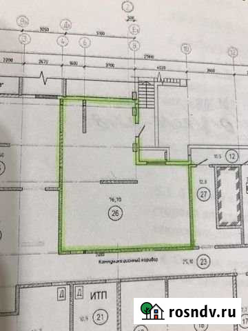 Помещение свободного назначения, 76.7 кв.м. Краснодар - изображение 1