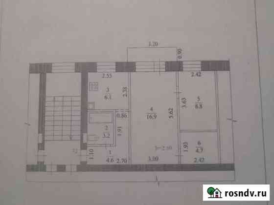 2-комнатная квартира, 45 м², 3/5 эт. на продажу в Благовещенске Амурской области Благовещенск