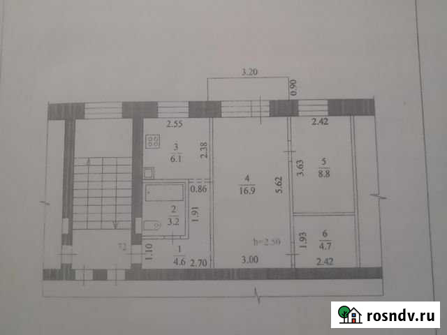 2-комнатная квартира, 45 м², 3/5 эт. на продажу в Благовещенске Амурской области Благовещенск - изображение 1