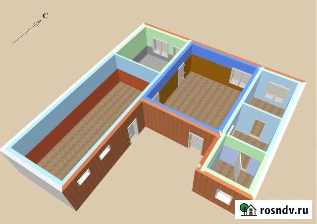 Помещение свободного назначения, 44 кв.м. Майкоп - изображение 1