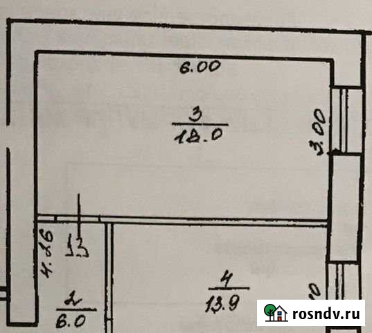 Комната 18 м² в 5-ком. кв., 2/10 эт. на продажу в Уфе Уфа - изображение 1