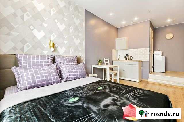 Квартира-студия, 26 м², 13/19 эт. в аренду посуточно в Московском Московской области Московский - изображение 1