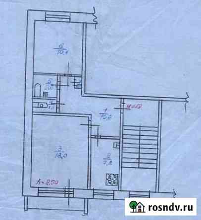 2-комнатная квартира, 51 м², 3/5 эт. на продажу в Красноуральске Красноуральск