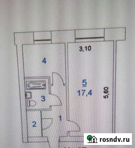 1-комнатная квартира, 31 м², 1/5 эт. на продажу в Бердске Бердск - изображение 1