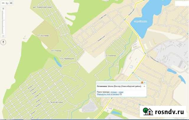 Участок СНТ, ДНП 12 сот. на продажу в Новосибирске Новосибирск - изображение 1