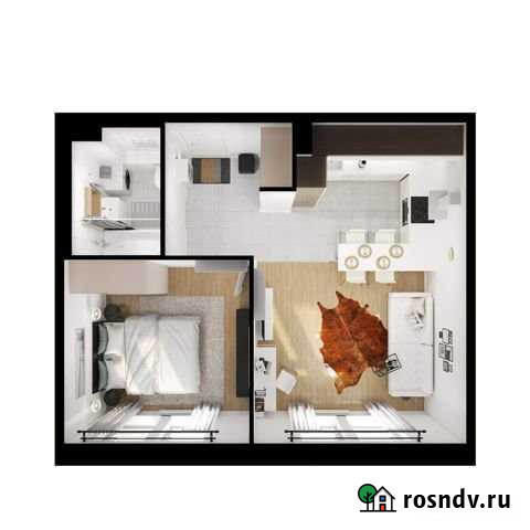 1-комнатная квартира, 44.6 м², 10/16 эт. на продажу в Балашихе Балашиха - изображение 1