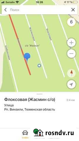 Участок СНТ, ДНП 6 сот. на продажу в Винзилях Винзили - изображение 1