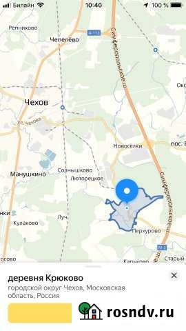 Участок СНТ, ДНП 5 сот. на продажу в Чехове Московской области Чехов - изображение 1