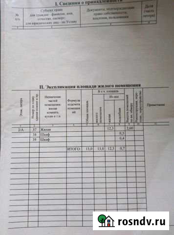 Комната 13 м² в 1-ком. кв., 2/5 эт. на продажу в Хабаровске Хабаровск - изображение 1