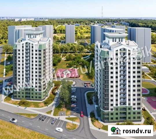2-комнатная квартира, 62 м², 9/16 эт. на продажу в Барнауле Барнаул - изображение 1