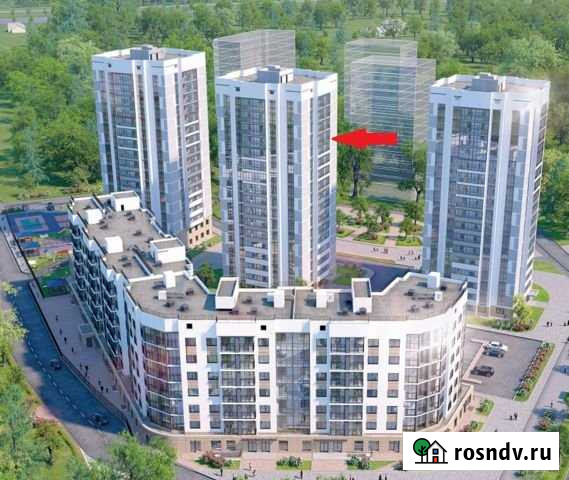 2-комнатная квартира, 60 м², 14/17 эт. на продажу в Симферополе Симферополь - изображение 1