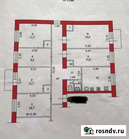 6-комнатная квартира, 106 м², 4/4 эт. на продажу в Волгограде Волгоград - изображение 1