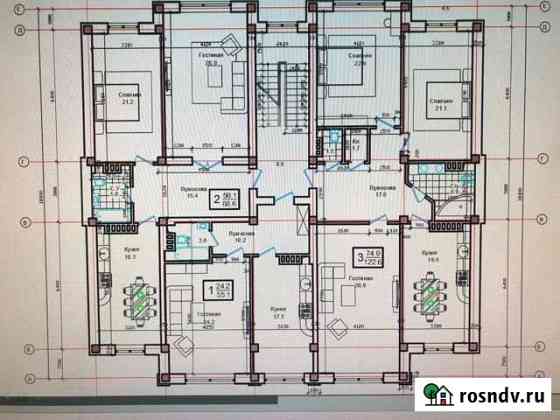 2-комнатная квартира, 88.6 м², 4/4 эт. на продажу в Махачкале Махачкала