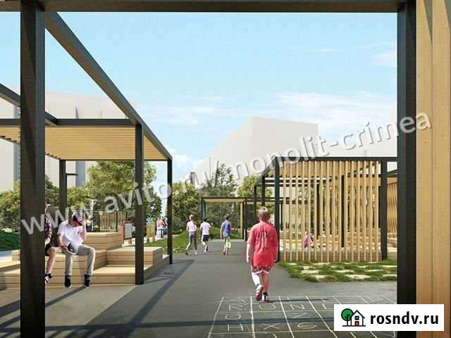 2-комнатная квартира, 59.6 м², 13/16 эт. на продажу в Симферополе Симферополь - изображение 1