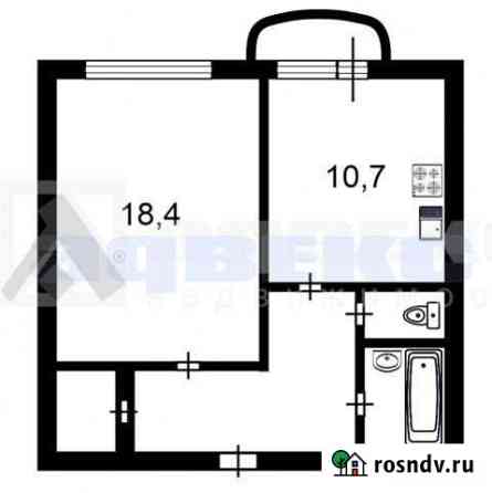 1-комнатная квартира, 43 м², 4/10 эт. на продажу в Романовке Романовка