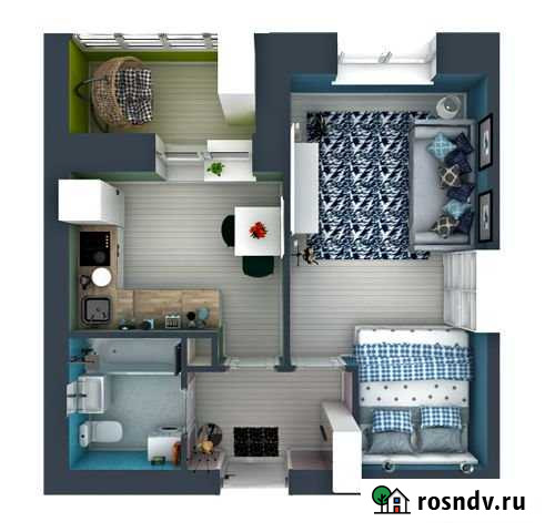 1-комнатная квартира, 35.8 м², 8/10 эт. на продажу во Владимире Владимир - изображение 1