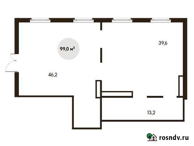 Продам помещение свободного назначения, 99.00 кв.м. Московский - изображение 1