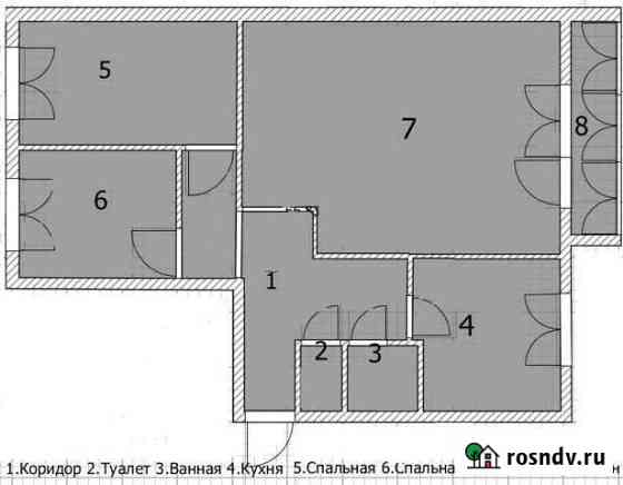 3-комнатная квартира, 64 м², 3/3 эт. на продажу в Алексеевском Алексеевское