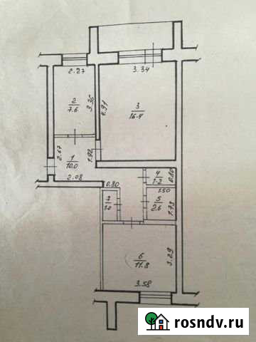 2-комнатная квартира, 51 м², 1/5 эт. на продажу в Салавате Салават - изображение 1