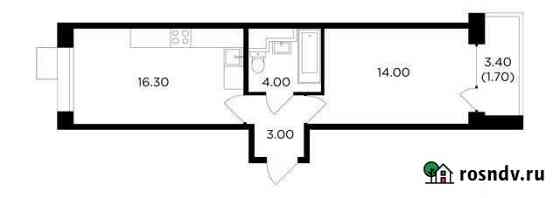 1-комнатная квартира, 39 м², 8/17 эт. на продажу в Мытищах Мытищи