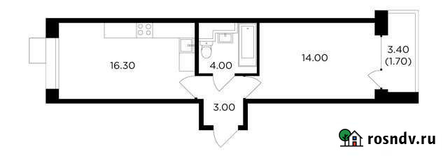 1-комнатная квартира, 39 м², 8/17 эт. на продажу в Мытищах Мытищи - изображение 1