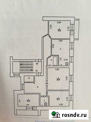 4-комнатная квартира, 127.7 м², 3/6 эт. на продажу в Калуге Калуга - изображение 1