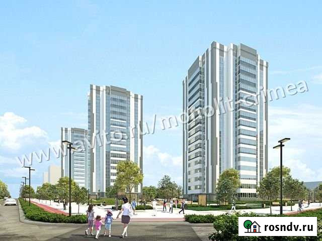 1-комнатная квартира, 37.9 м², 13/16 эт. на продажу в Симферополе Симферополь - изображение 1