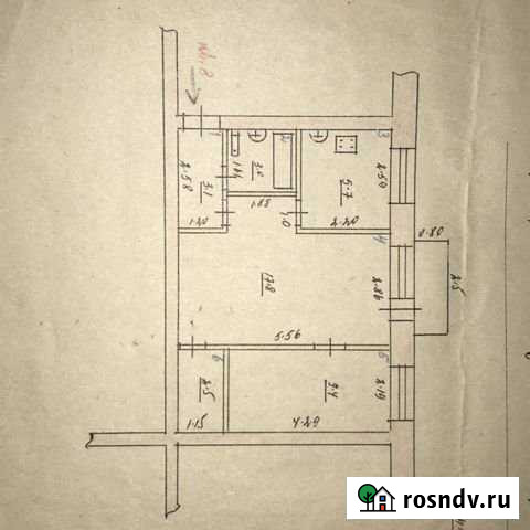 2-комнатная квартира, 42 м², 2/2 эт. на продажу в Алексеевке Самарской области Алексеевка - изображение 1