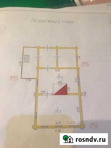 Дом 35.3 м² на участке 15 сот. на продажу в Комсомольске Комсомольск - изображение 1