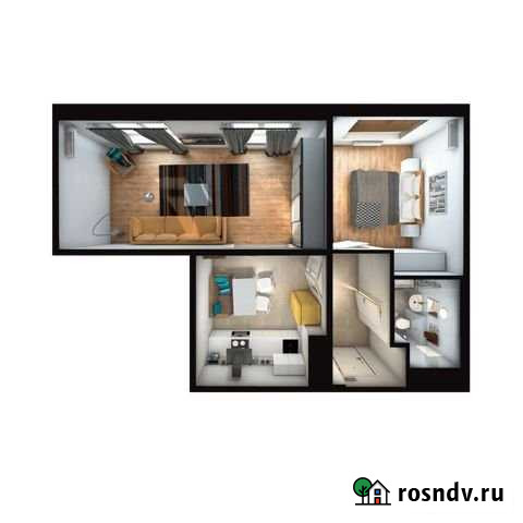 2-комнатная квартира, 57.6 м², 20/22 эт. на продажу в Мытищах Мытищи - изображение 1