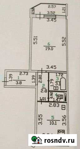 1-комнатная квартира, 40 м², 1/9 эт. на продажу в Орле Орёл - изображение 1