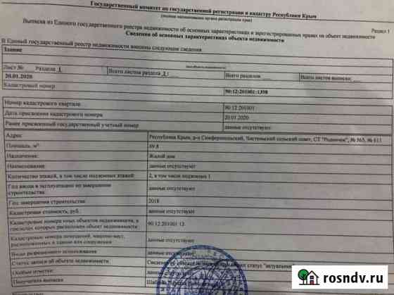 Дом 70 м² на участке 12 сот. на продажу в Симферополе Симферополь